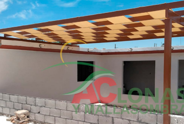 Lona dos colores México Ac Lonas y Mallasombras