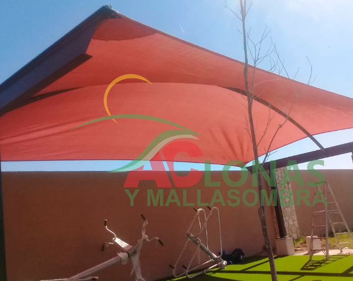 Lona roja México Ac Lonas y Mallasombras