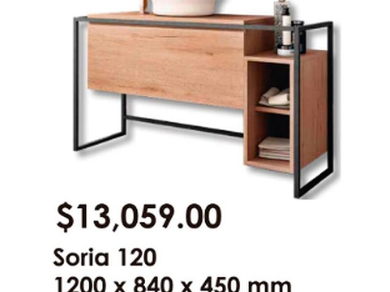 Mueble Tocador Soria 120 Mexico
