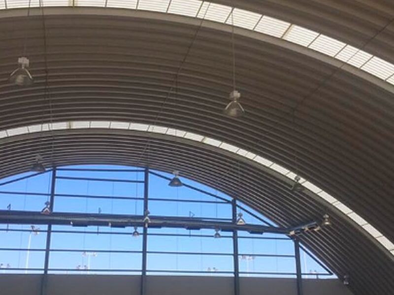 Construcción galpón Rotugra Torreón