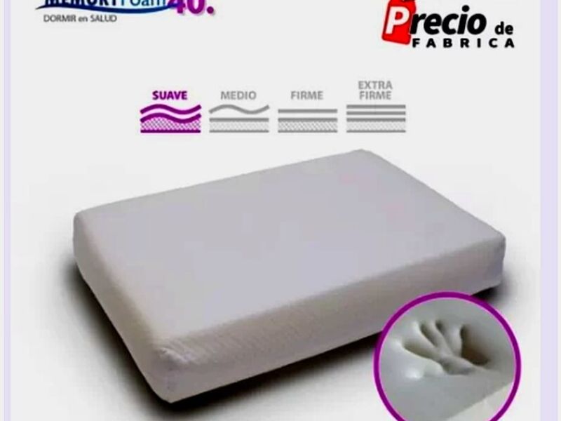 Almohada Suave Memory Foam C Mexico