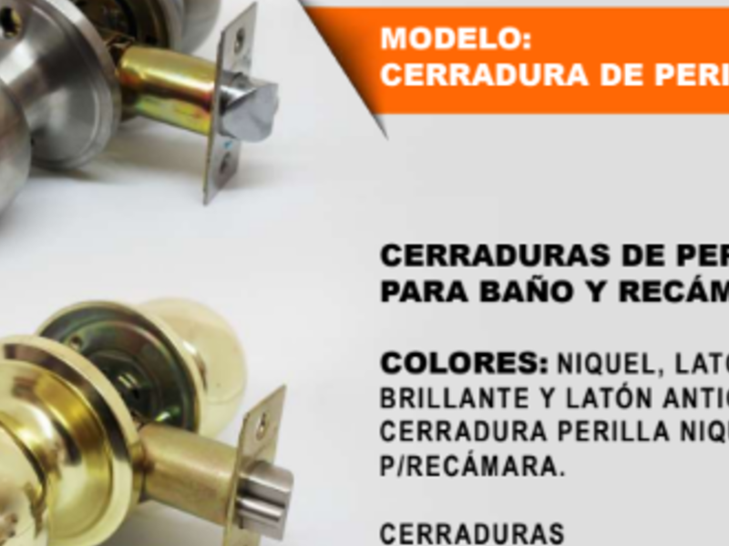 Cerradura perrilla México