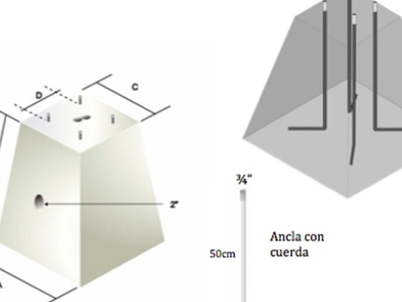 Bases prefabricadas Puebla