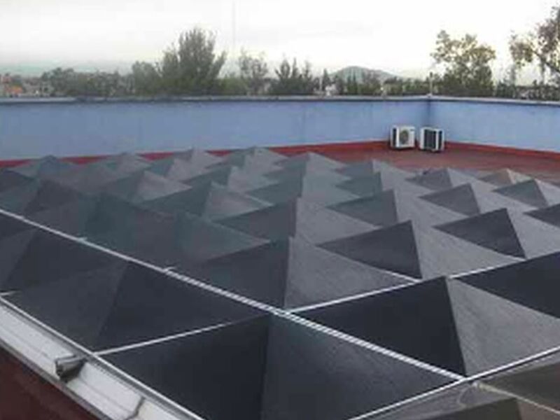 Domo piramidal Mexico