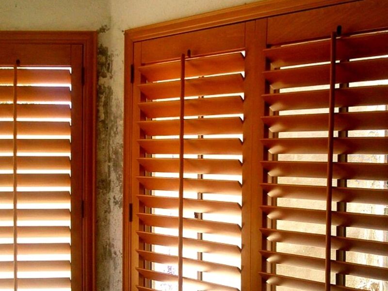 Persiana horizontal madera México