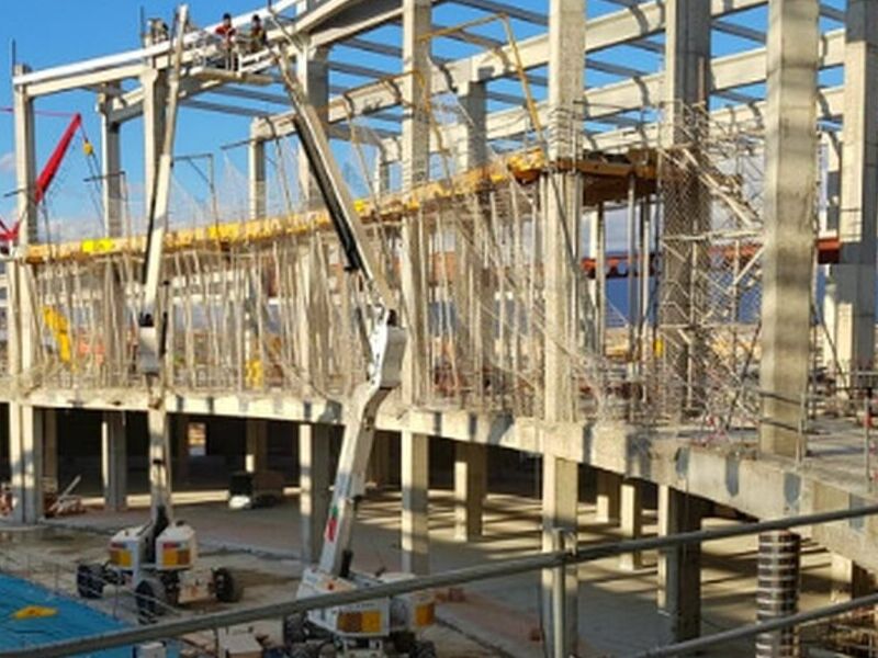 Construcción centro comercial Monclova