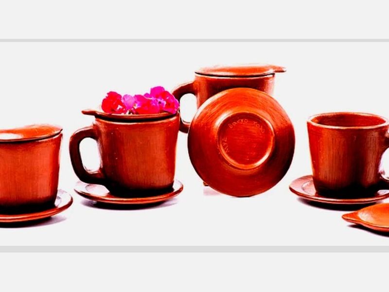 Juego Café Ceramica Artesanal OAXACA