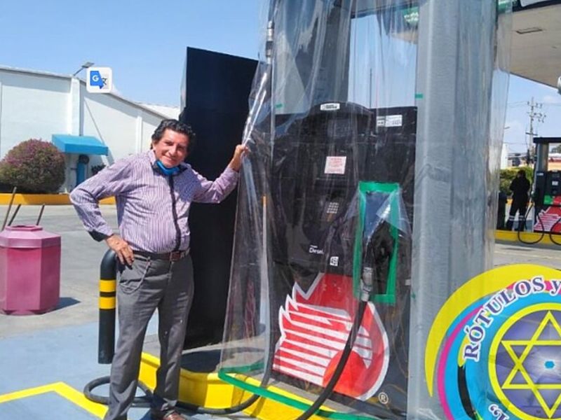 Protector gasolinera Mexico