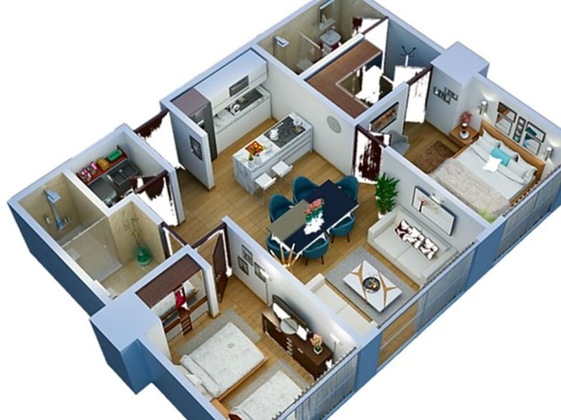 Departamentos 77 m2 Mexico