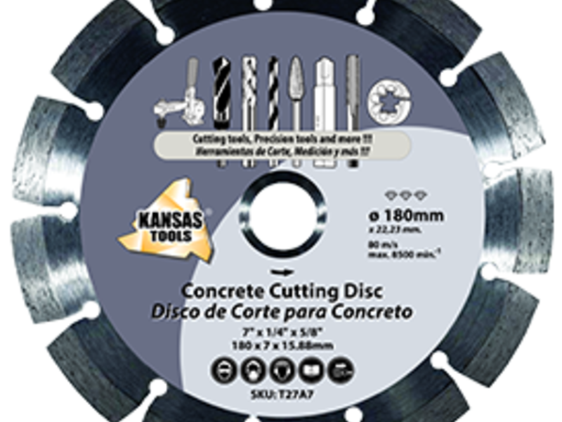 Disco Diamantado para Corte Kansas CDMX
