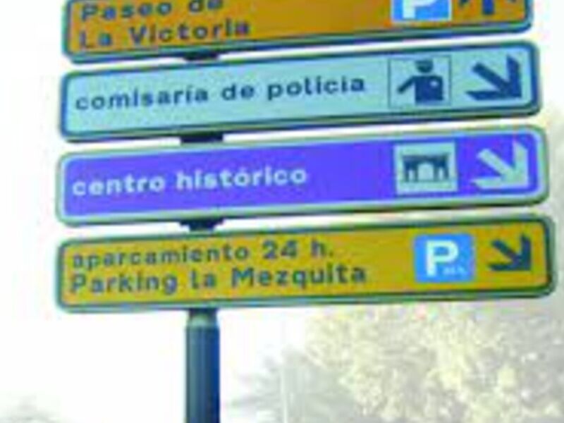 Señalización urbana Mexico