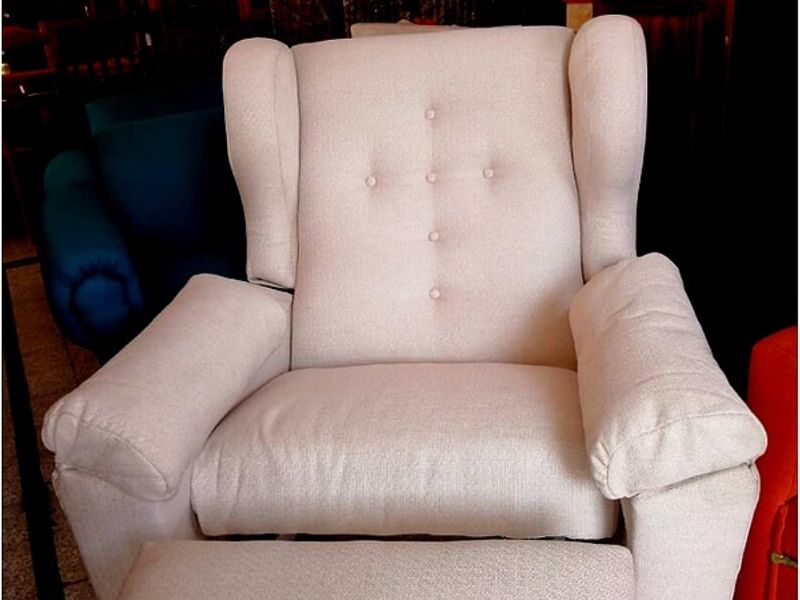 Sillon individual blanco Mexico