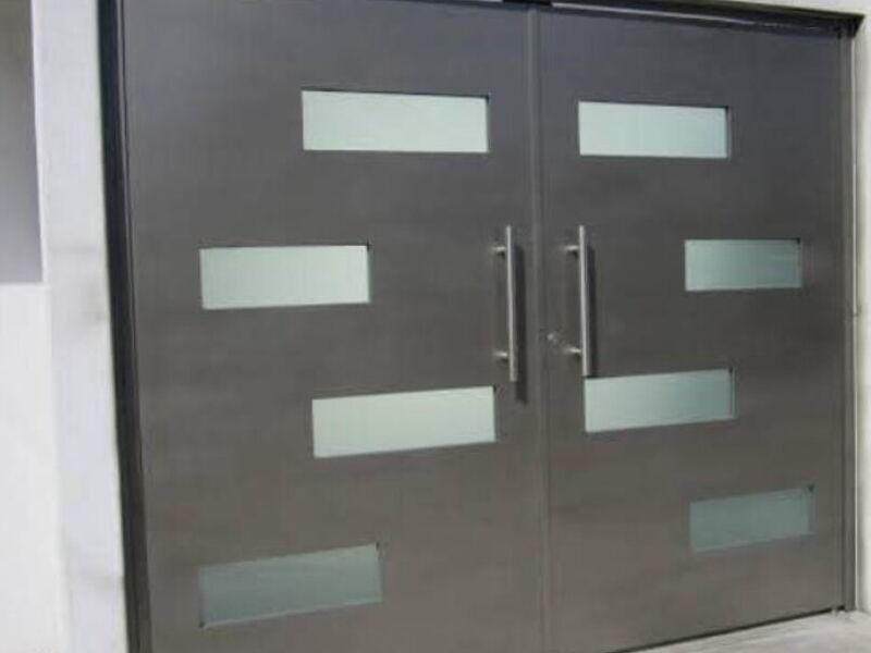 Puerta doble con jaladera San Felipe