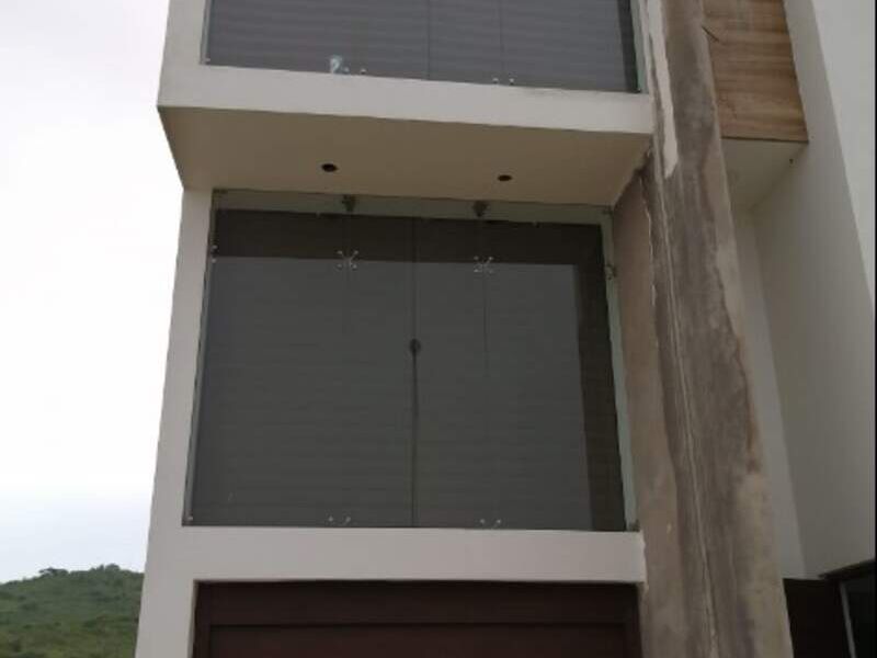 Fachada en cristal templado México