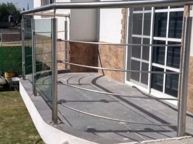 Barandal aluminio Tultepec