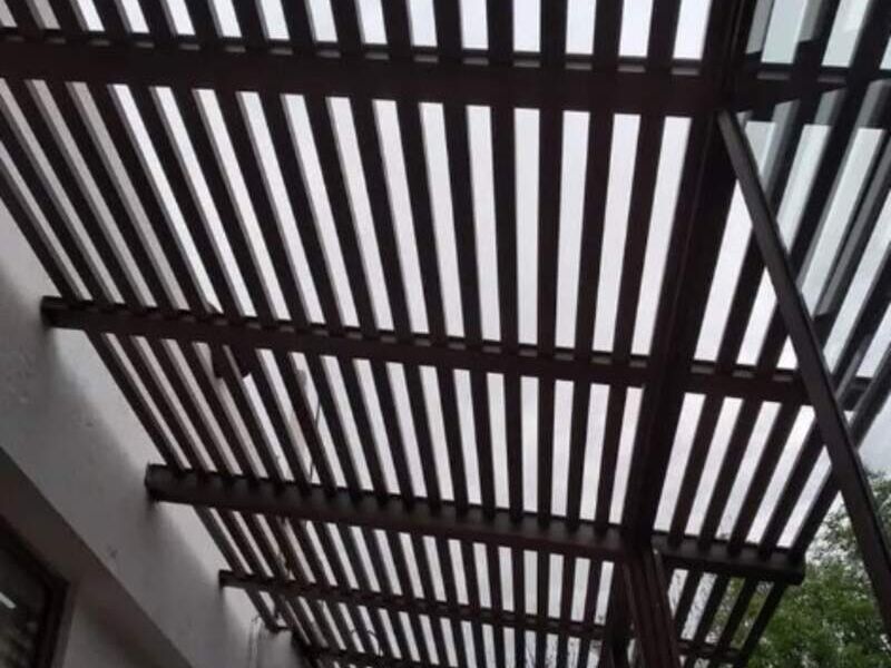 Techo estructura aluminio México