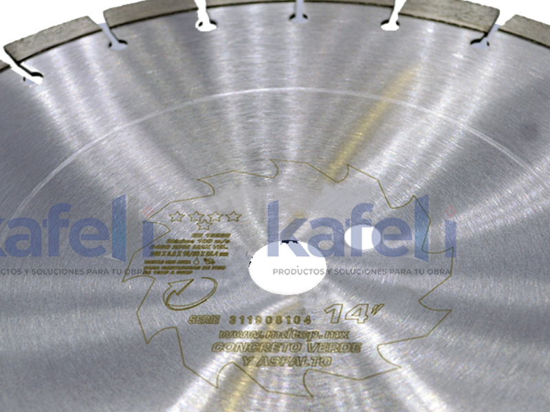 Disco diamante 14 Kafelli México