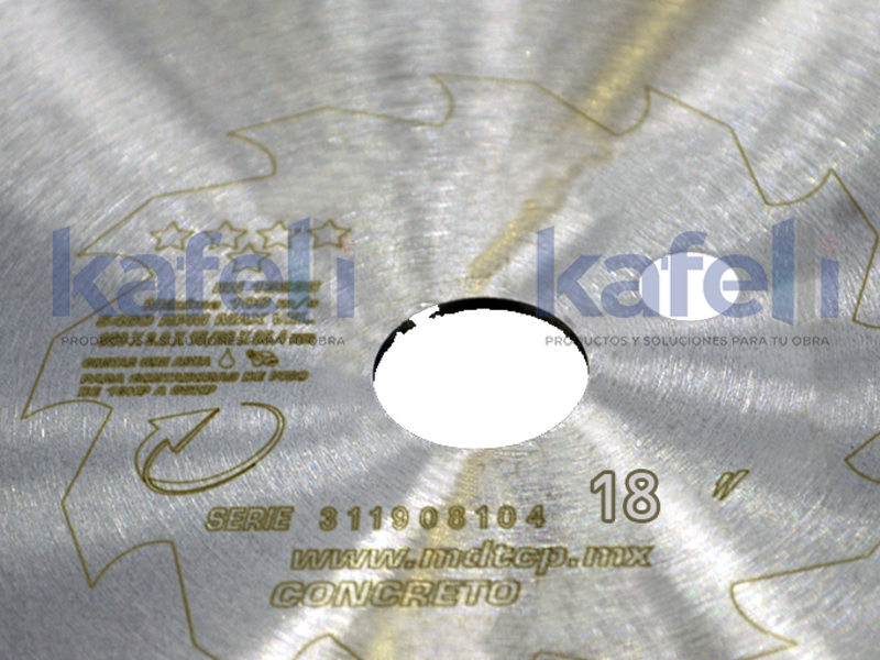 Disco diamante 18 Kafelli México