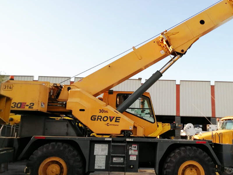 Grua Neumática RT530E 2012 México