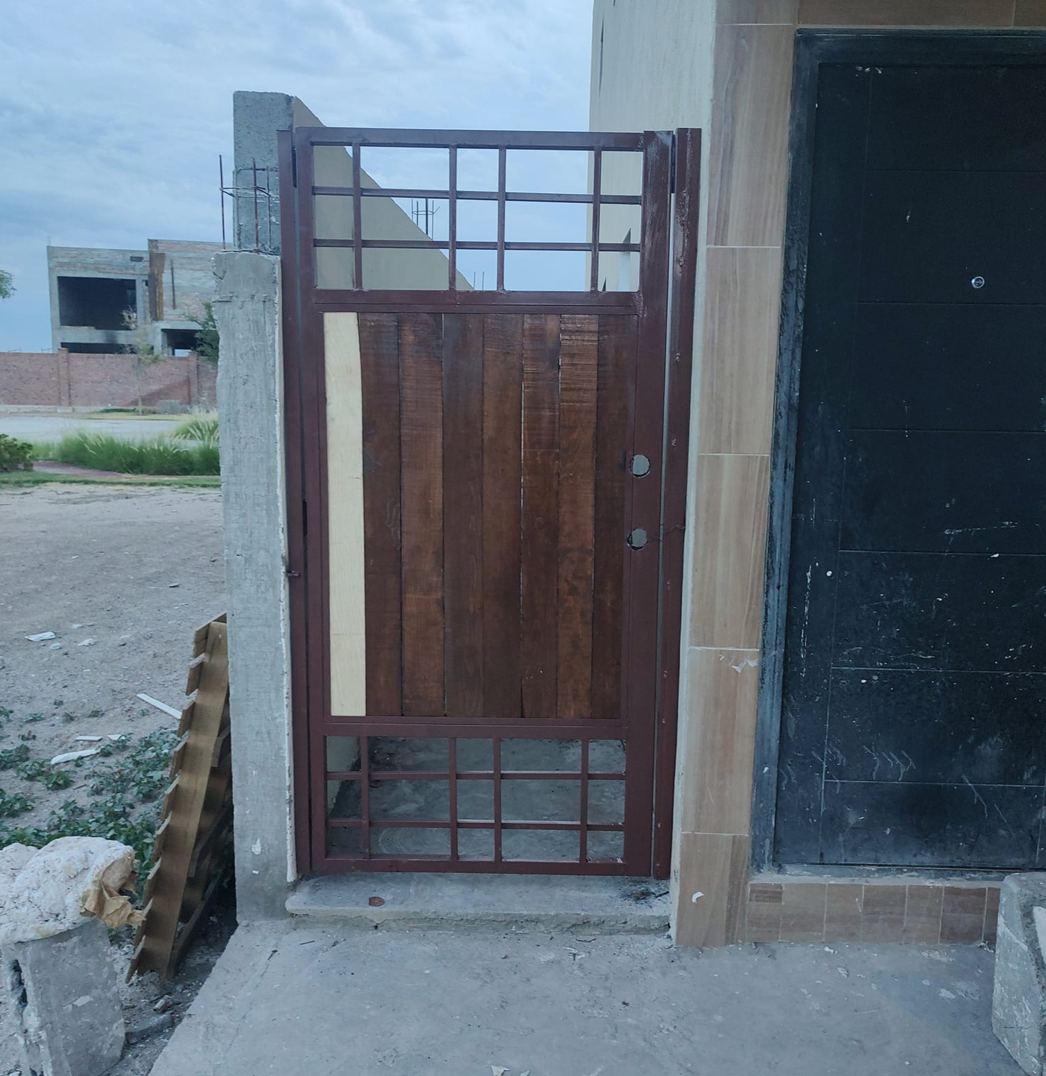 Puerta doble madera México 