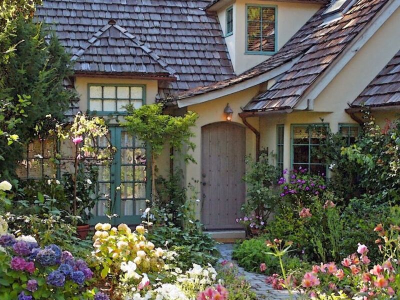 Diseño Jardín Estilo Cottage México