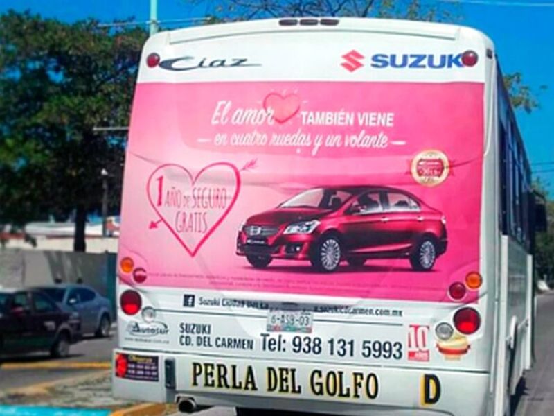 Publicidad Camiones Mexico