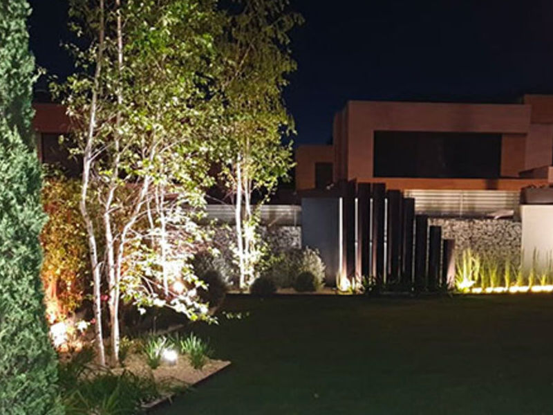 Diseño Jardín Noche México