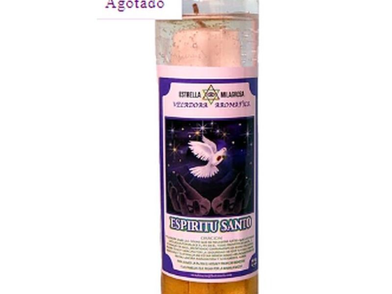 Veladora gel Espiritu Santo México