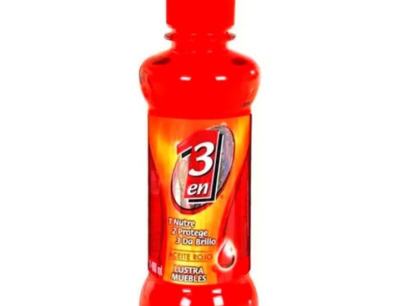 Aceite rojo muebles México