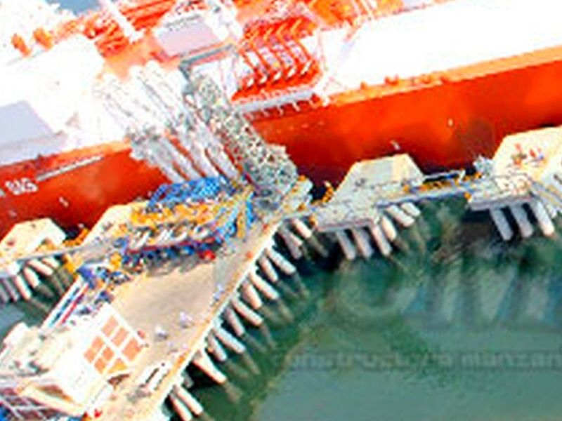 Construcción terminal marina Manzanillo