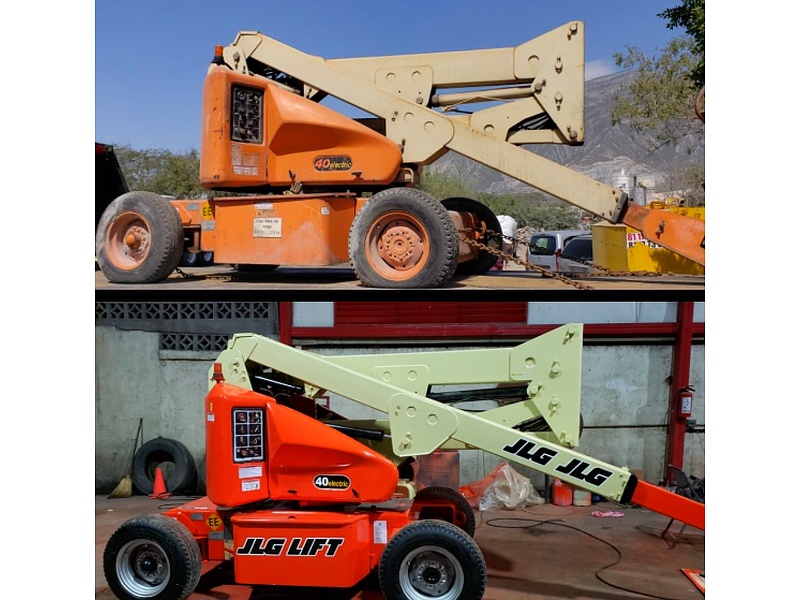 Restauración de Plataforma Reparación y Mantenimiento JLG GENIE México