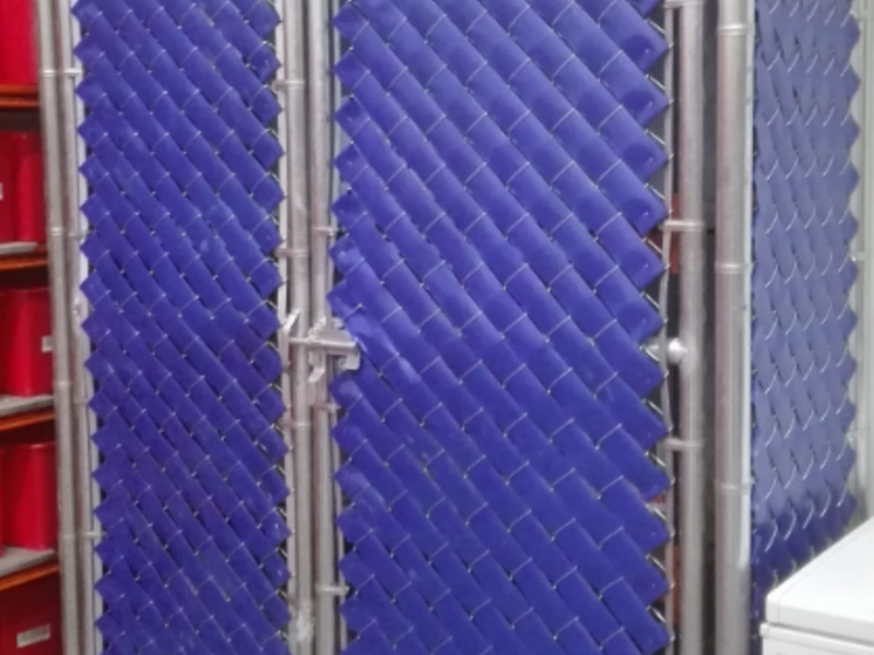 Cinta Plástica Seguridad Azul México