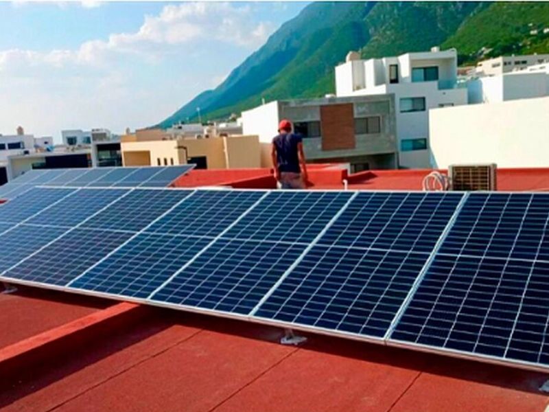 Panel solar residencial Monterrey