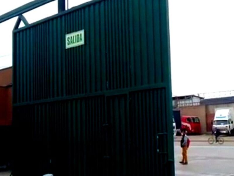 Portones Corredizos Acceso Industrial CDMX