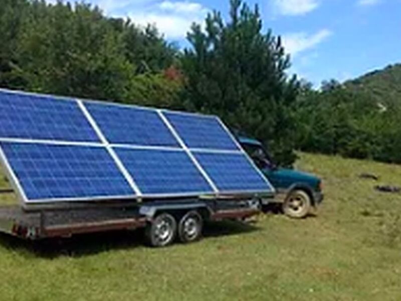Bomba Solar movil REMOLQUE MÉXICO