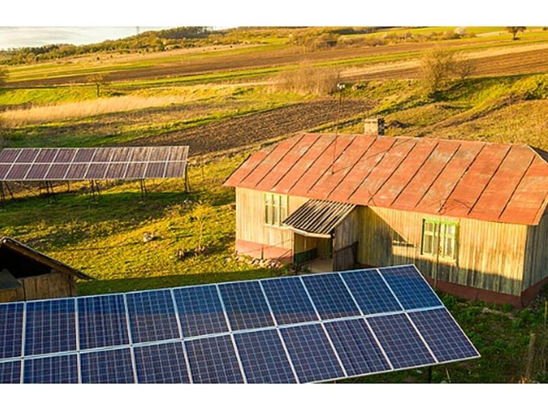Paneles solares rurales México