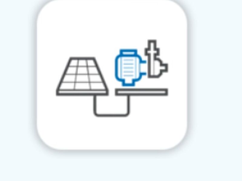 Sistema híbbrido panel solare México