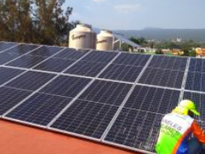 Techos paneles solares México