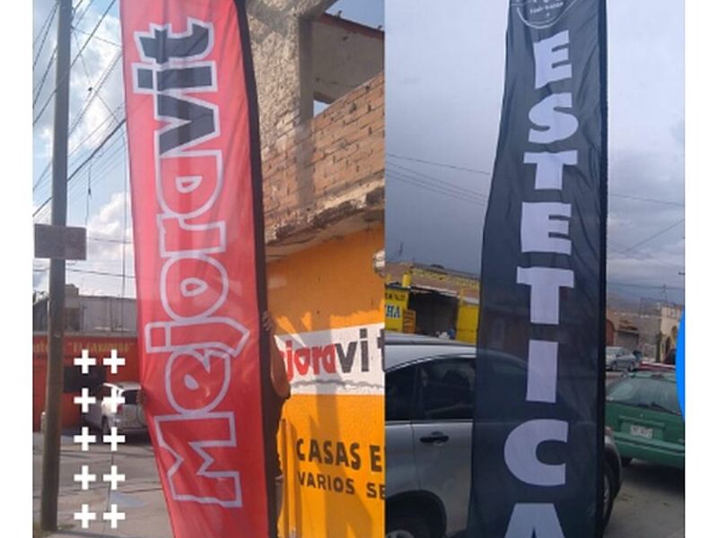 Bnaderas publicitarias Mexico