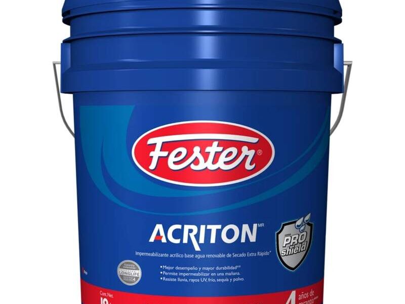 FESTER ACRITON PROSHIELD 4 AÑOS MÉXICO 