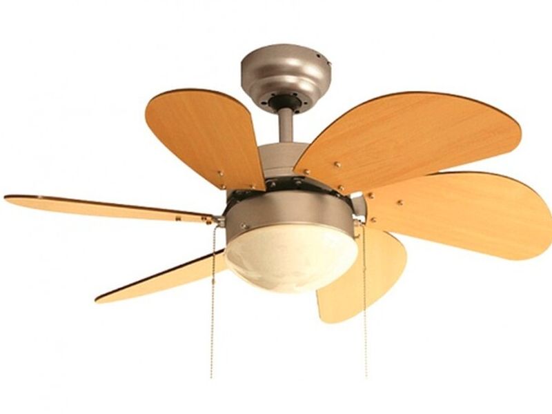 Ventilador Techo Dorado Mexico