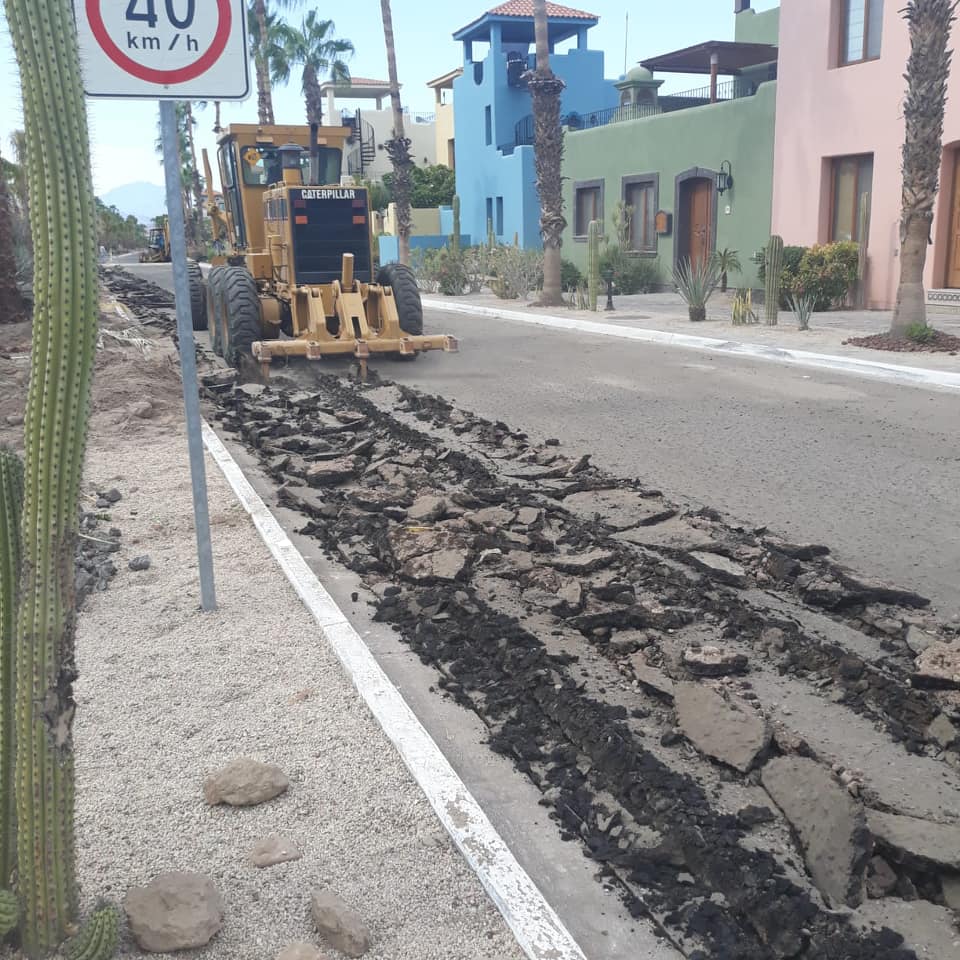 Re-pavimentación