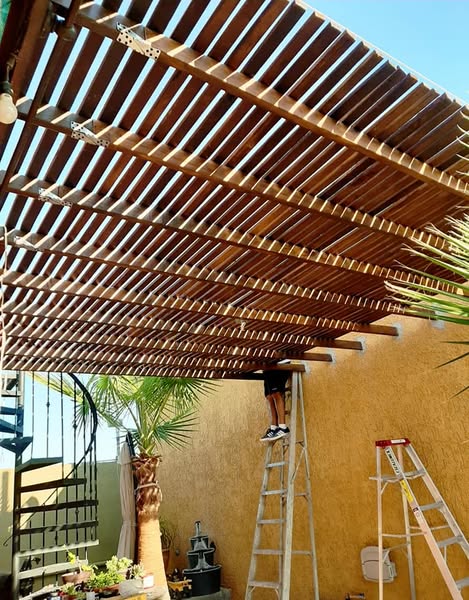 Instalación de Pérgola