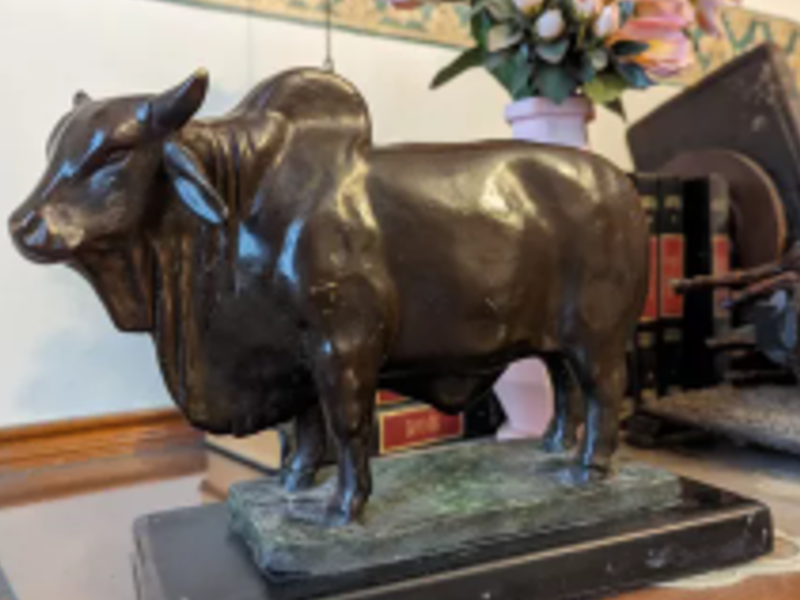 Estatua toro Puebla