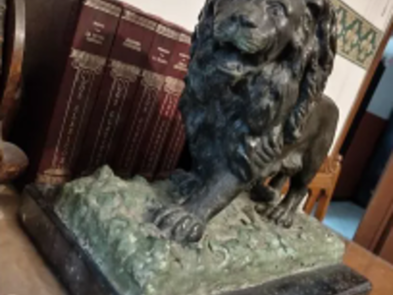 Estatua león Puebla