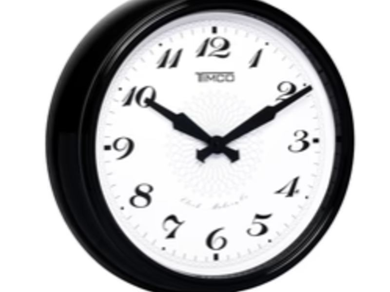 Reloj negro CDMX