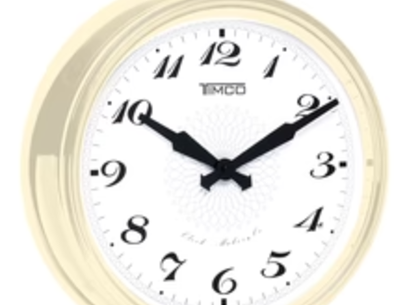Reloj blanco CDMX