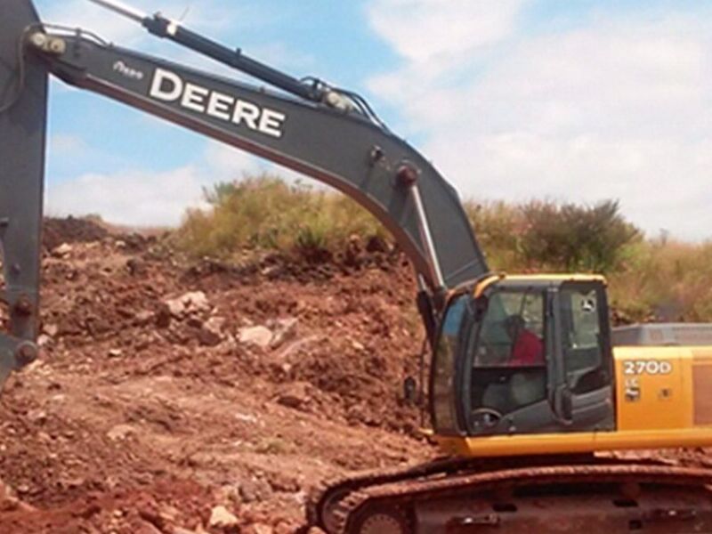 Renta excavadora con bote Mazatlán 
