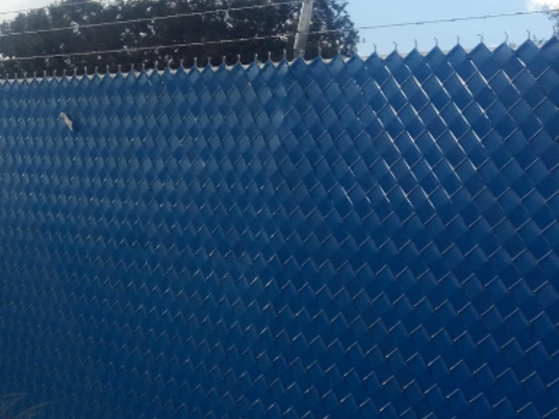 Cinta Plástica Seguridad Azul México