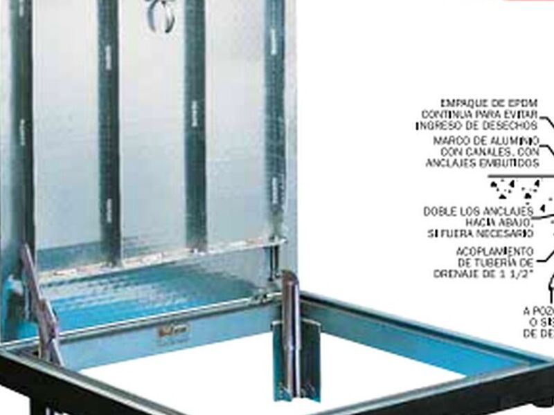 Puerta Aluminio Tipo J-AL López Mateos